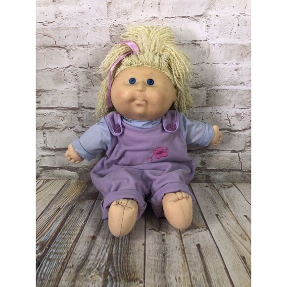 Other - 1990 Hasbro Designer, Poseable First Edition Kid Cabbage Patch Kid- Lemon Yellow